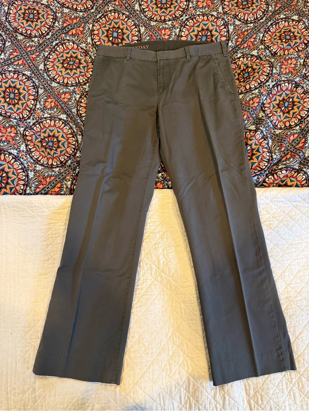 Bonobos Men's Gray Dress Pants - Casual Trousers